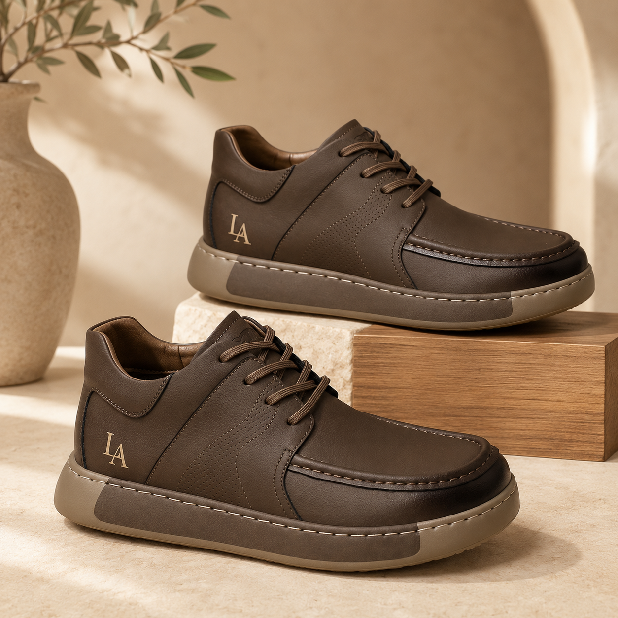 Lane & Aston Heritage Leather Sneaker
