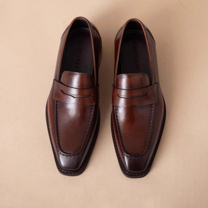 Lane & Aston Heritage Leather Loafers