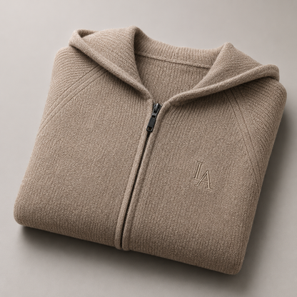 Lane & Aston Signature Merino Zip Hoodie