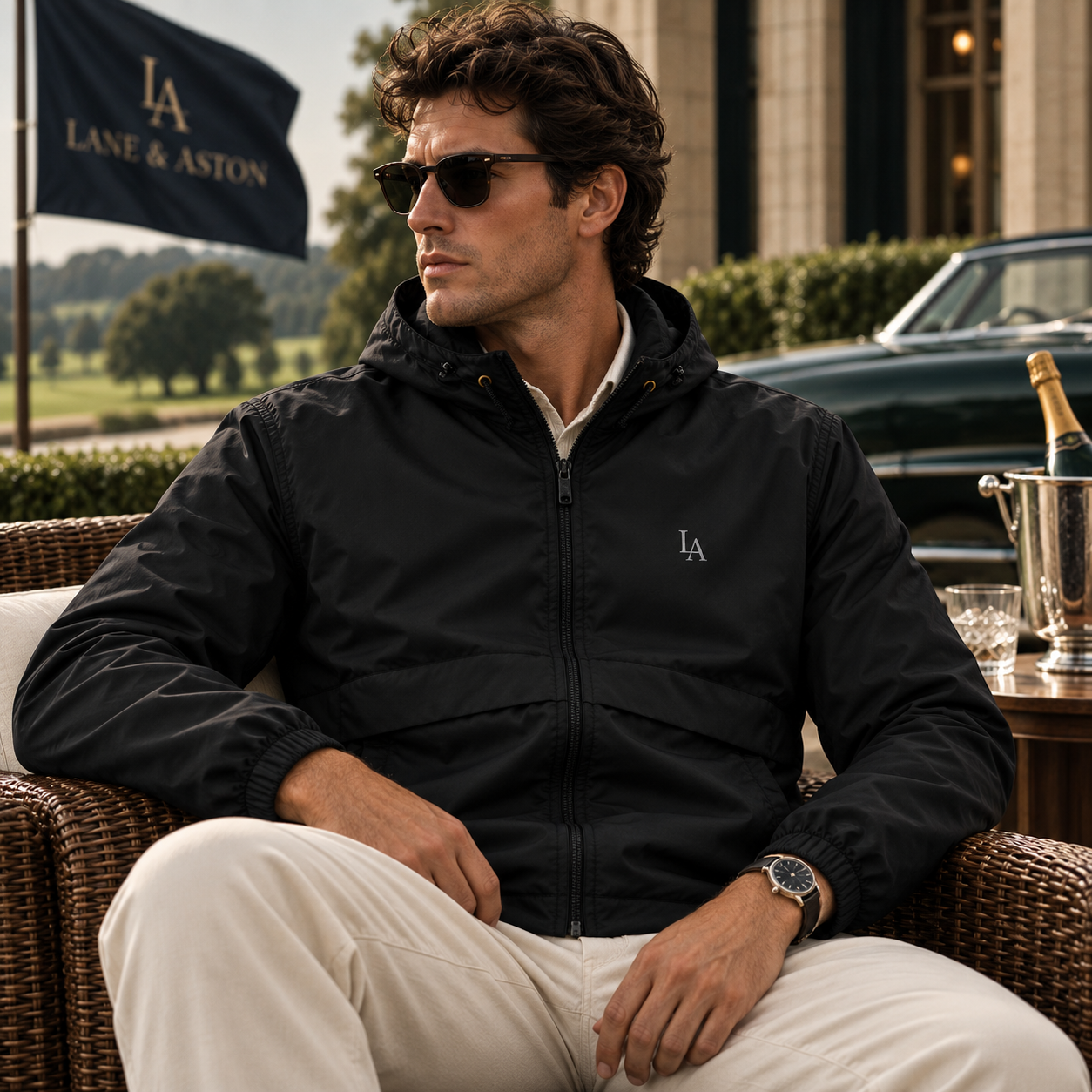 Lane & Aston All-Weather Windbreaker