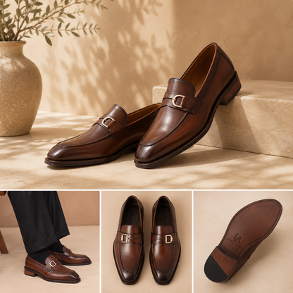 Lane & Aston Heritage Leather Loafers