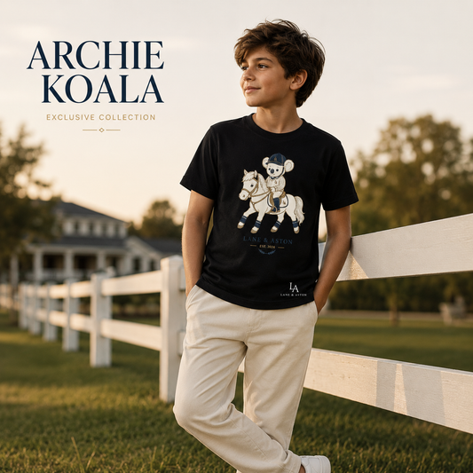 Archie Koala Organic Cotton T-Shirt