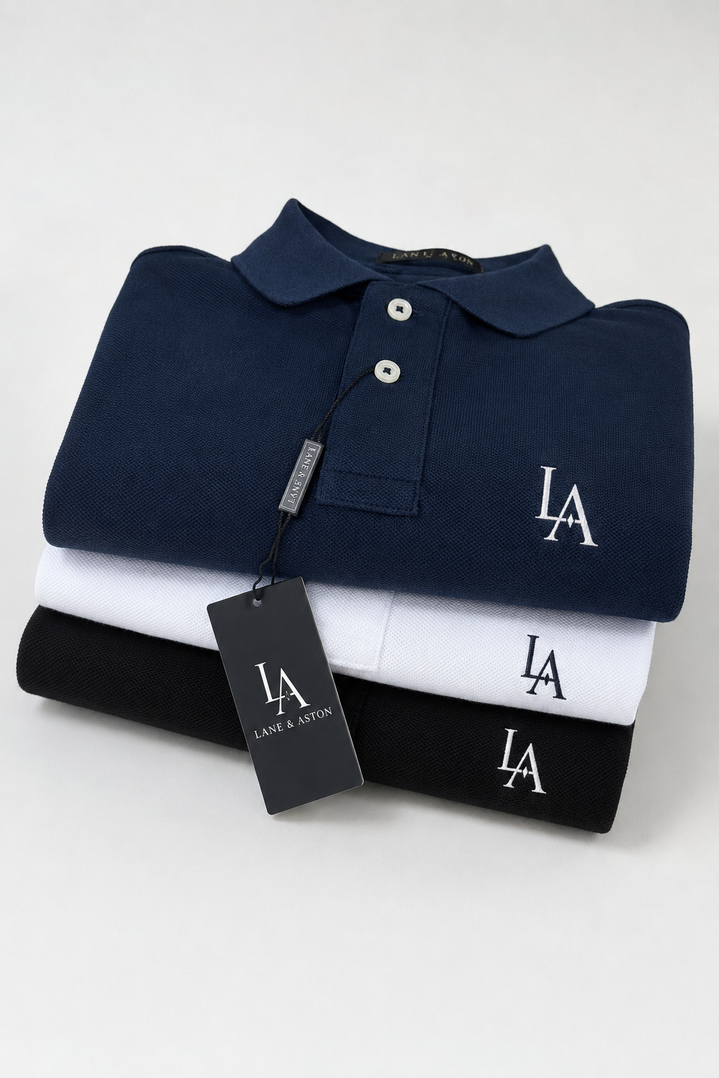 Lane & Aston Signature Piqué Polo