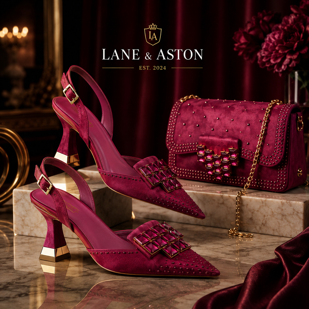 Lane & Aston™ Signature Crystal Stiletto Heels
